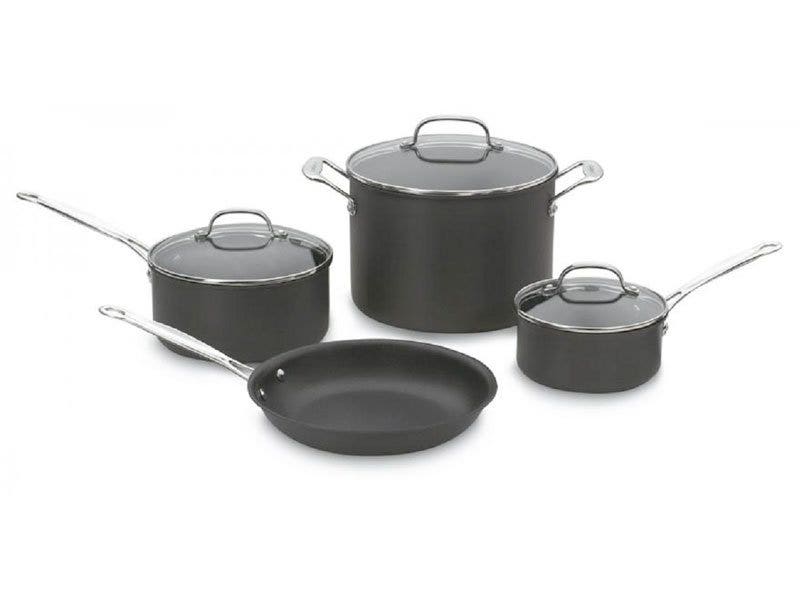 Cuisinart, 667, Batería de cocina, 7 Piezas CHEFS ANODIZED.