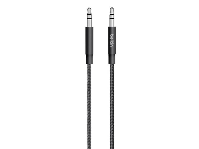 Belkin Cable AUX para celular de 4ft (Negro)