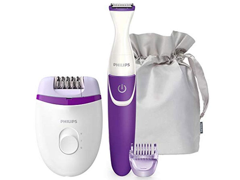 Philips, BRP50500, Depiladora compacta, 2 ajustes.