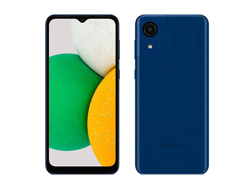 Samsung Galaxy A03, 32GB, Operador Claro (Azul)