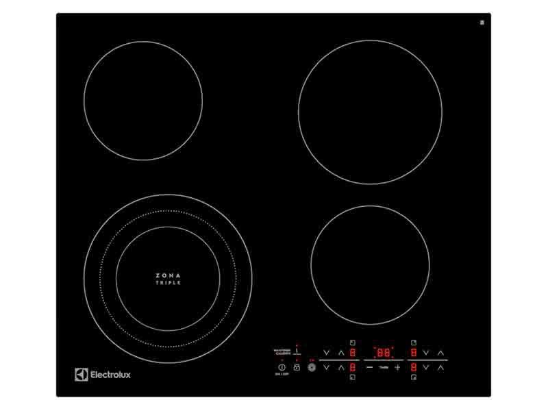 Cooktop eléctrico de 24", controles touch. Electrolux ETEF24F7ESB.