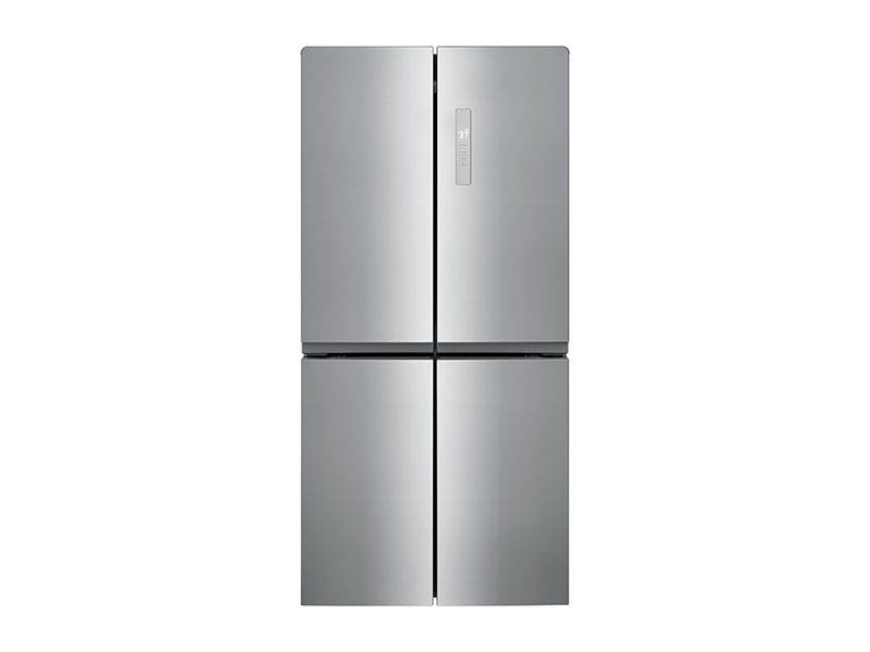 Refrigeradora french door de 4 puertas, 17' cúbicos, gris, Frigidaire, FRQG1721AV.