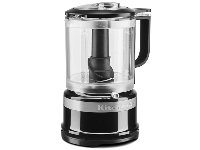 KitchenAid, KFC0516OB, Mini procesador de 5 tazas, 2 velocidades